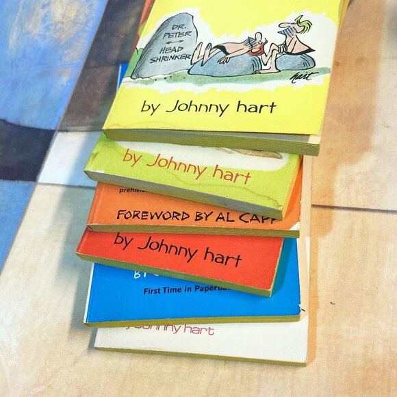 (6) VINTAGE B.C. PAPERBACK BOOKS BY JOHNNY HART - FAWCETT GOLD MEDAL - BOOK LOT - Picture 9 of 12